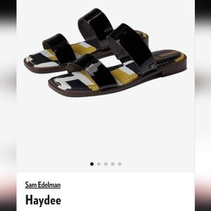 Sam Edelman Black Slide Sandals Size 8.5